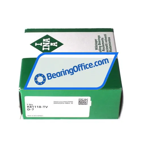 INA K81118-TV/D-7 bearing image 2