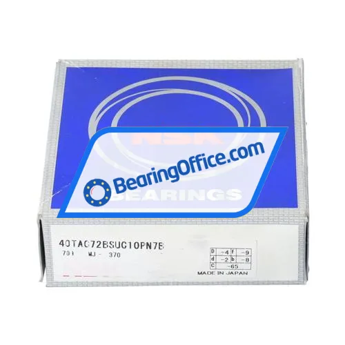 NSK 40TAC72BSUC10PN7B bearing image 3