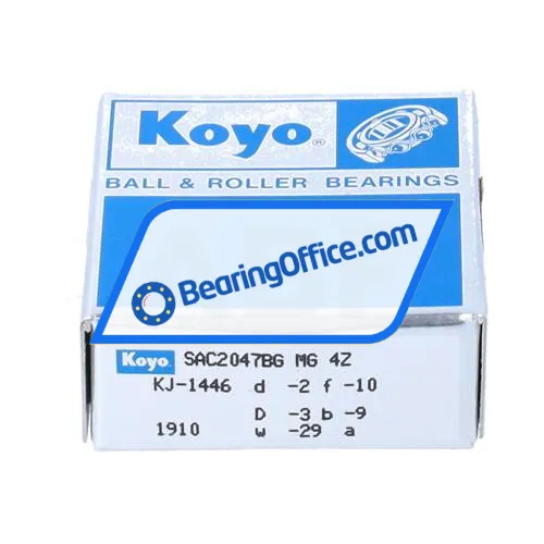 Koyo (JTEKT) SAC2047BGMG4Z bearing image 2