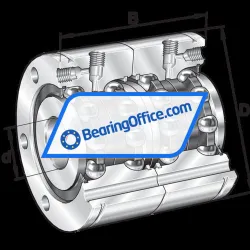 INA ZKLF50140-2Z-2AP-XL rulman resim 5