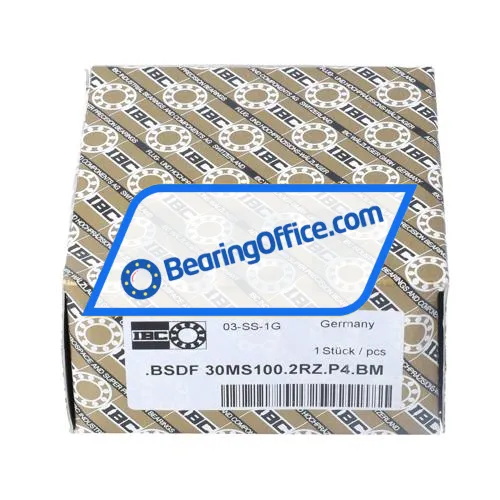 IBC Bearings BSDF30MS100-2RZ-P4-BM bearing image 3