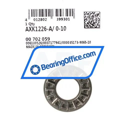 INA AXK1226-A/0-10 bearing image 2