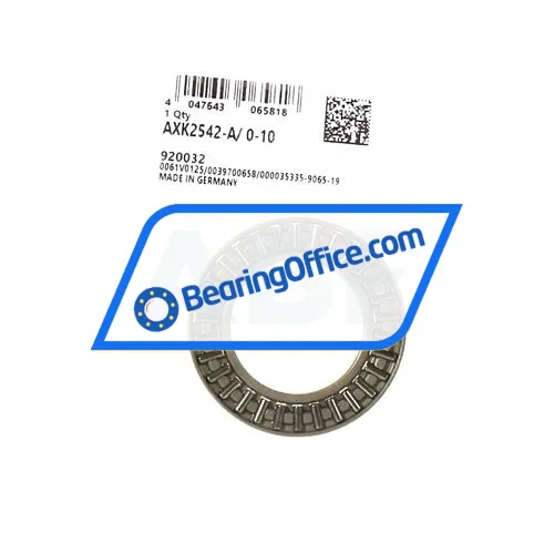INA AXK2542-A/0-10 bearing image 2