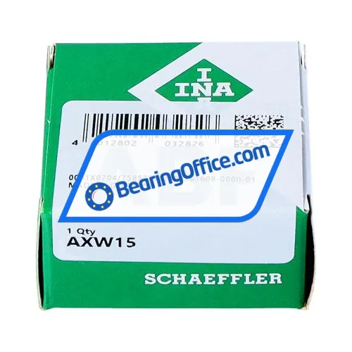 INA AXW15 bearing image 3