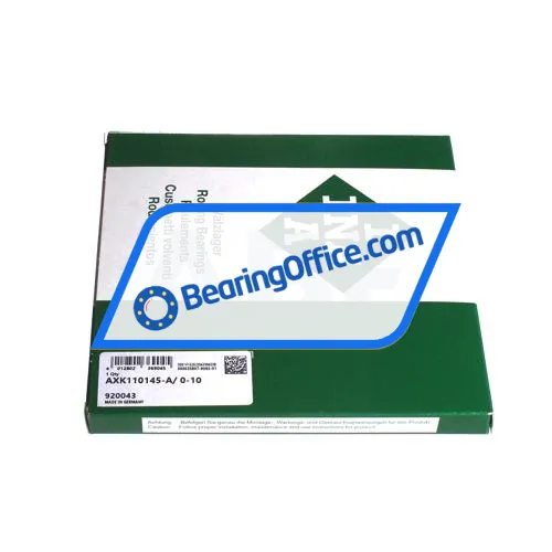 INA AXK110145-A/0-10 bearing image 2