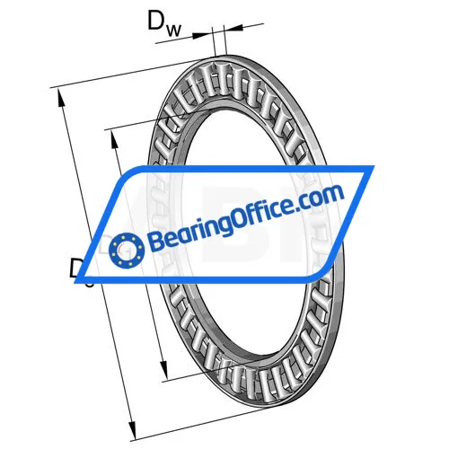 INA AXK5070-A/0-10 bearing image 2