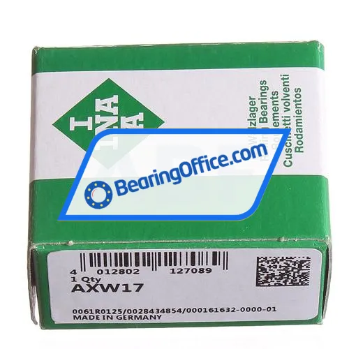 INA AXW17 bearing image 3