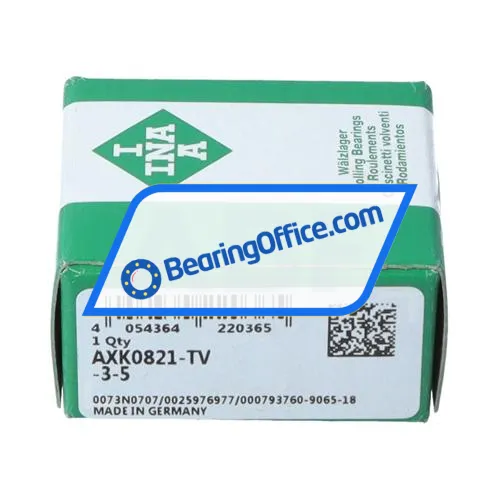 INA AXK0821-TV/0-10 bearing image 2