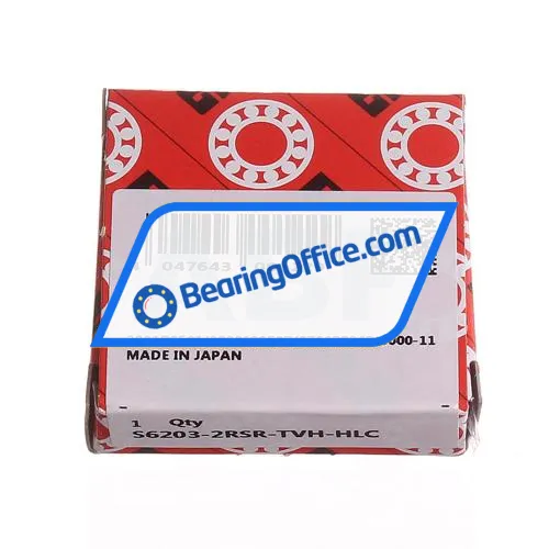 FAG S6203-2RSR-TVH-HLC bearing image 3