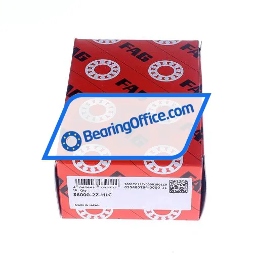 FAG S6000-2Z-HLC bearing image 2