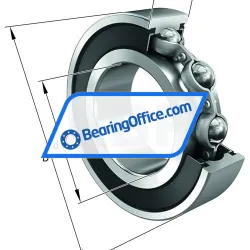 FAG S6208-2RSR-FD rulman resim 4