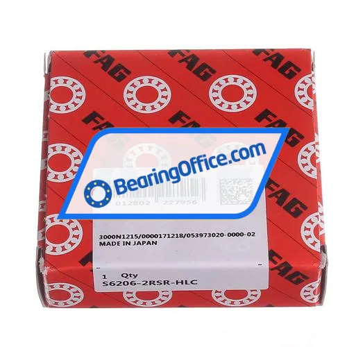 FAG S6206-2RSR-HLC bearing image 4