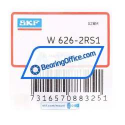 SKF W626-2RS1 rulman resim 2