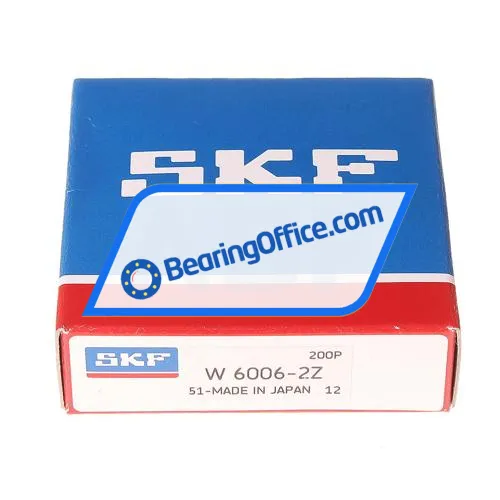 SKF W6006-2Z bearing image 2