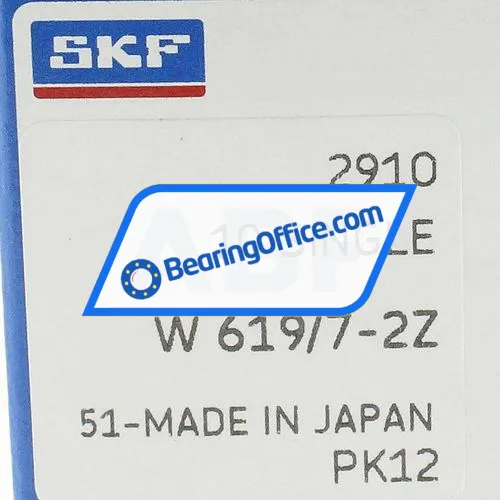 SKF W619/7-2Z bearing image 2