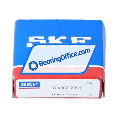 SKF W6302-2RS1 bearing image 3