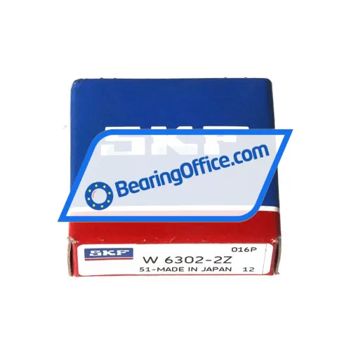SKF W6302-2Z bearing image 3