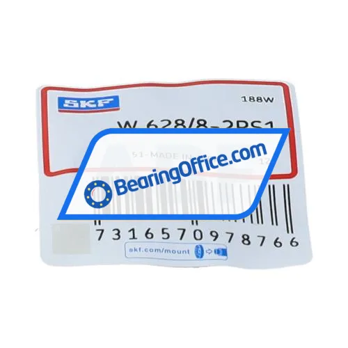 SKF W628/8-2RS1