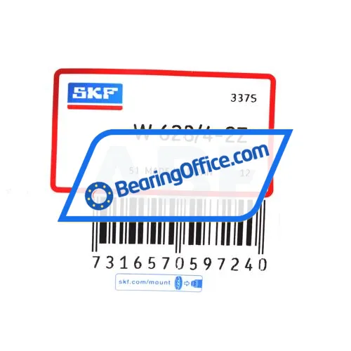 SKF W628/4-2Z bearing image 2