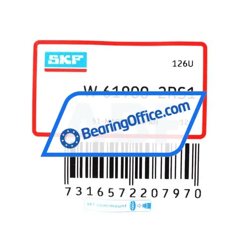 SKF W61900-2RS1 bearing image 2