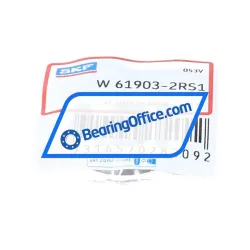 SKF W61903-2RS1 rulman resim 2