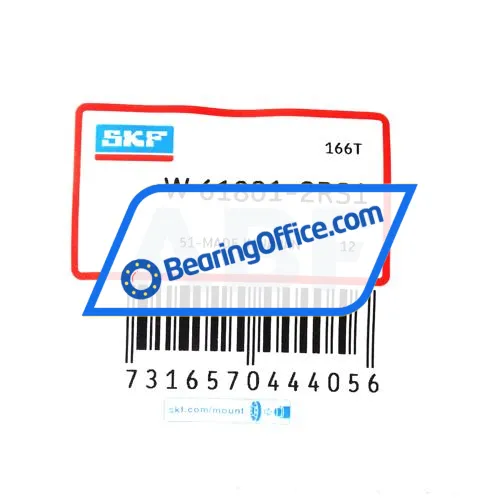 SKF W61801-2RS1 bearing image 3