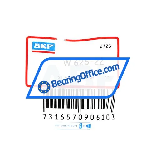 SKF W626-2Z bearing image 2