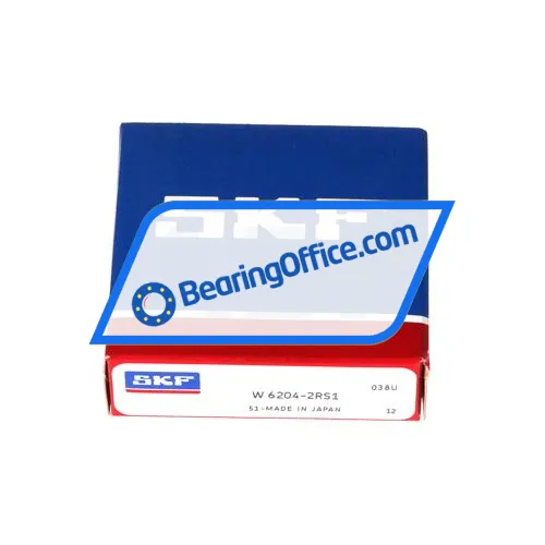 SKF W6204-2RS1 bearing image 3