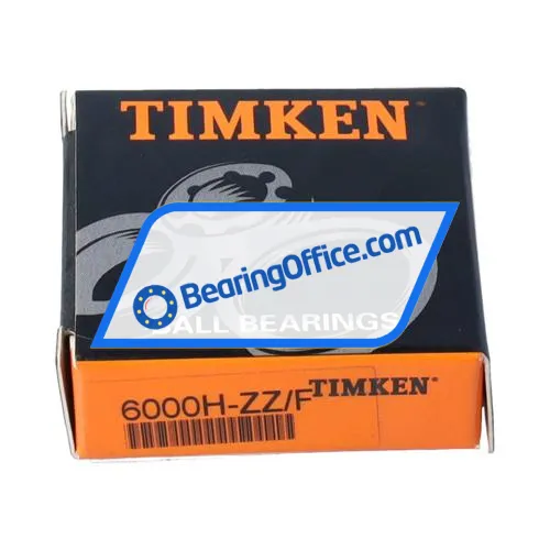 Timken 6000H-ZZ/F bearing image 3
