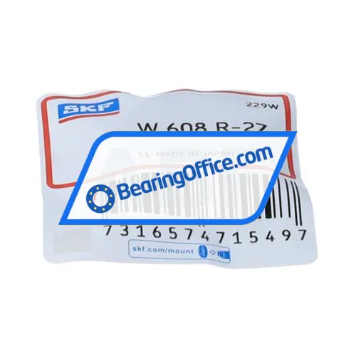 SKF W608R-2Z bearing image 2