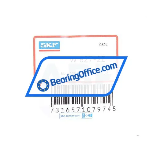 SKF W627-2Z bearing image 3