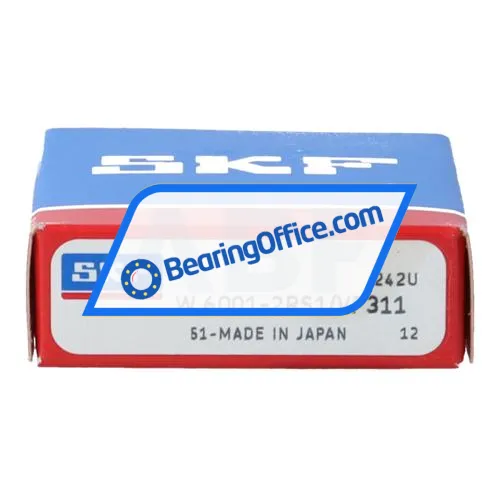 SKF W6001-2RS1/VP311 bearing image 3