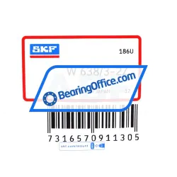 SKF W638/3-2Z rulman resim 2