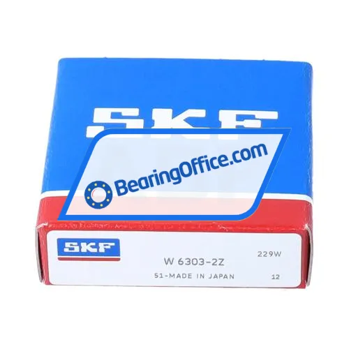 SKF W6303-2Z bearing image 3