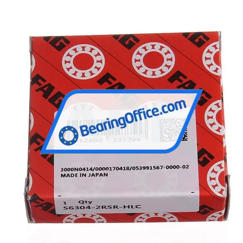 FAG S6304-2RSR-HLC bearing image 3