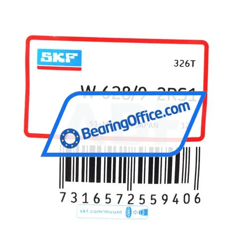 SKF W628/9-2RS1 bearing image 2