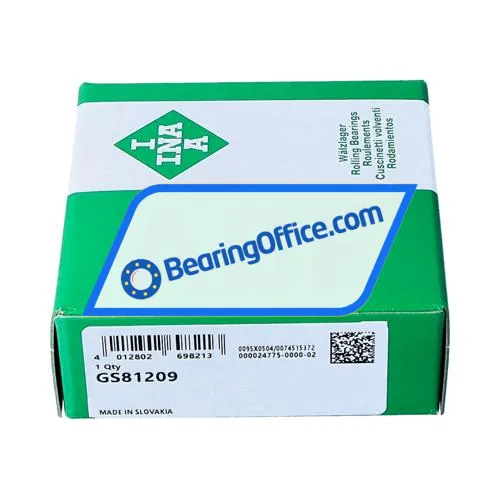 INA GS81209 bearing image 3