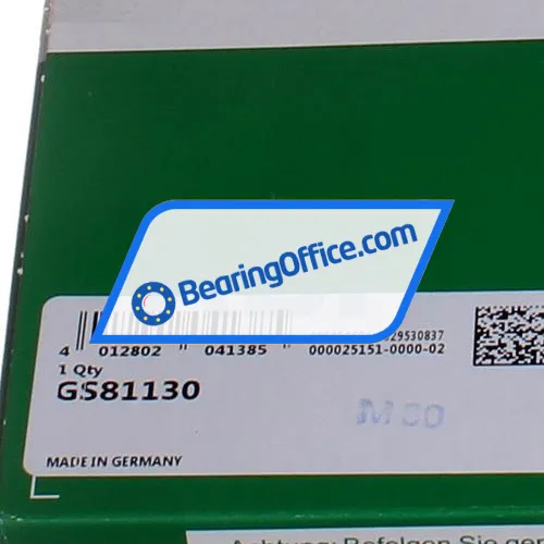 INA GS81130 bearing image 5