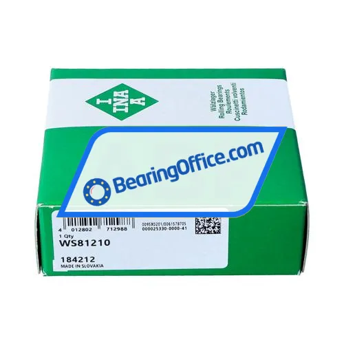 INA WS81210 bearing image 3