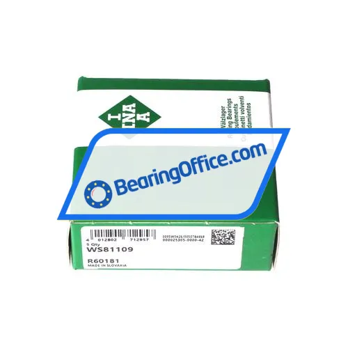 INA WS81109 bearing image 3