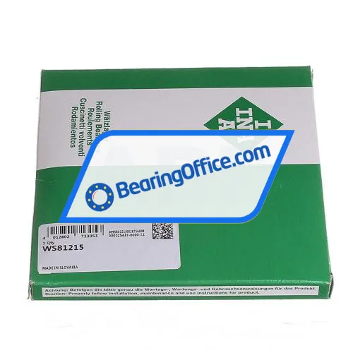 INA WS81252 bearing image 4