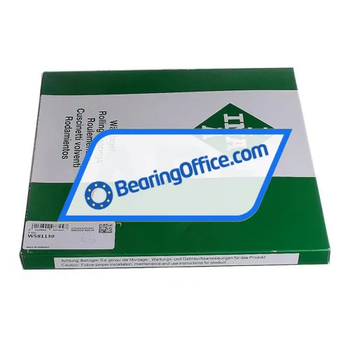INA WS81130 bearing image 4