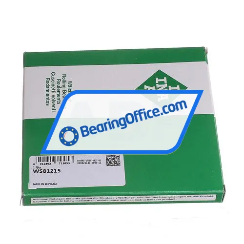 INA WS81215 bearing image 3