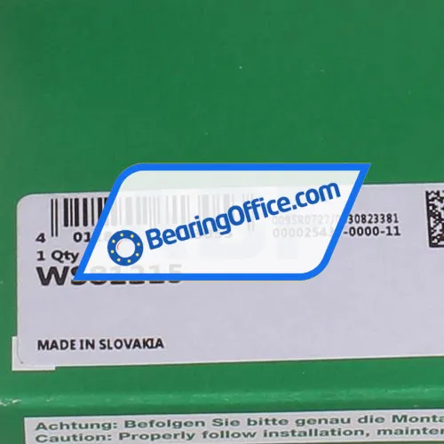 INA WS81215 bearing image 4