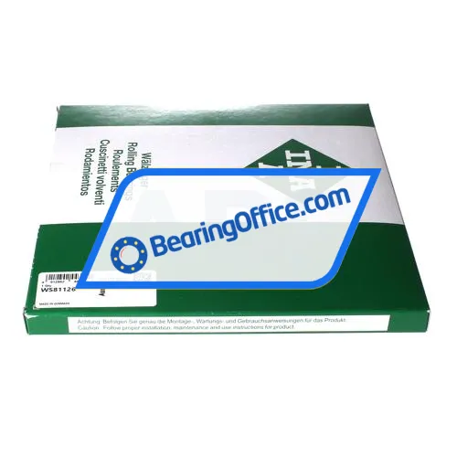 INA WS81126 bearing image 3