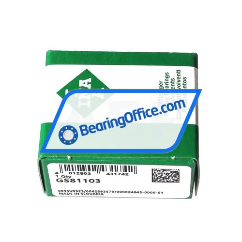 INA GS81103 bearing image 2