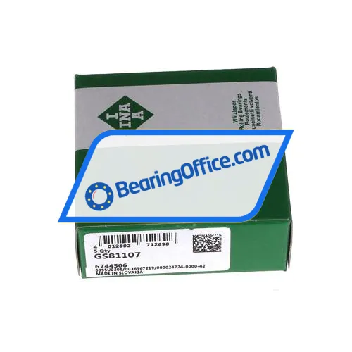 INA GS81107 bearing image 3