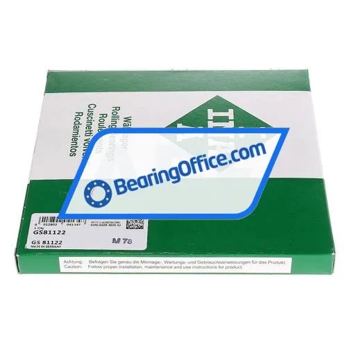INA GS81122 bearing image 2