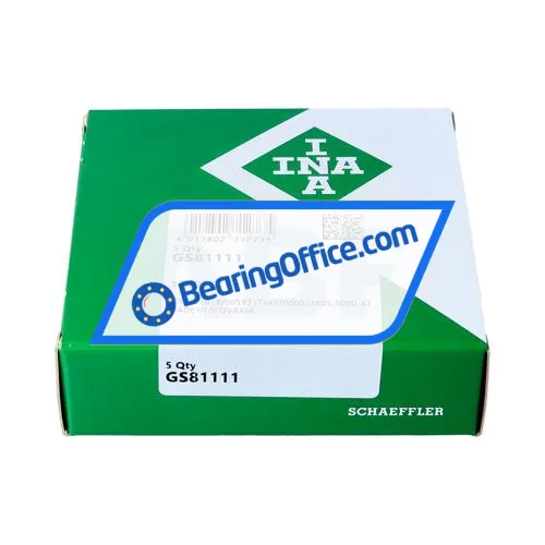 INA GS81111 bearing image 2