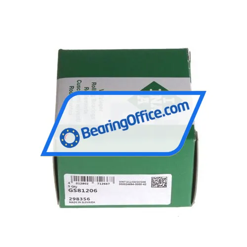 INA GS81206 bearing image 3